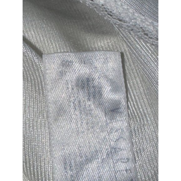 Vintage Vassarette Ivory Lace Trim Nylon Full Slip Dress Size 44 Adjustable Stra - Picture 8 of 8